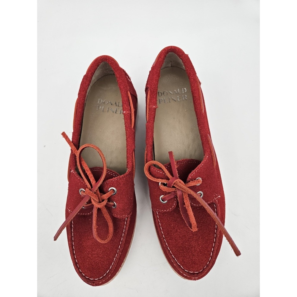 Donald Pliner Harlie02 Suede Lug Bottom Boat Shoe Women's 7 M - Picture 5 of 12